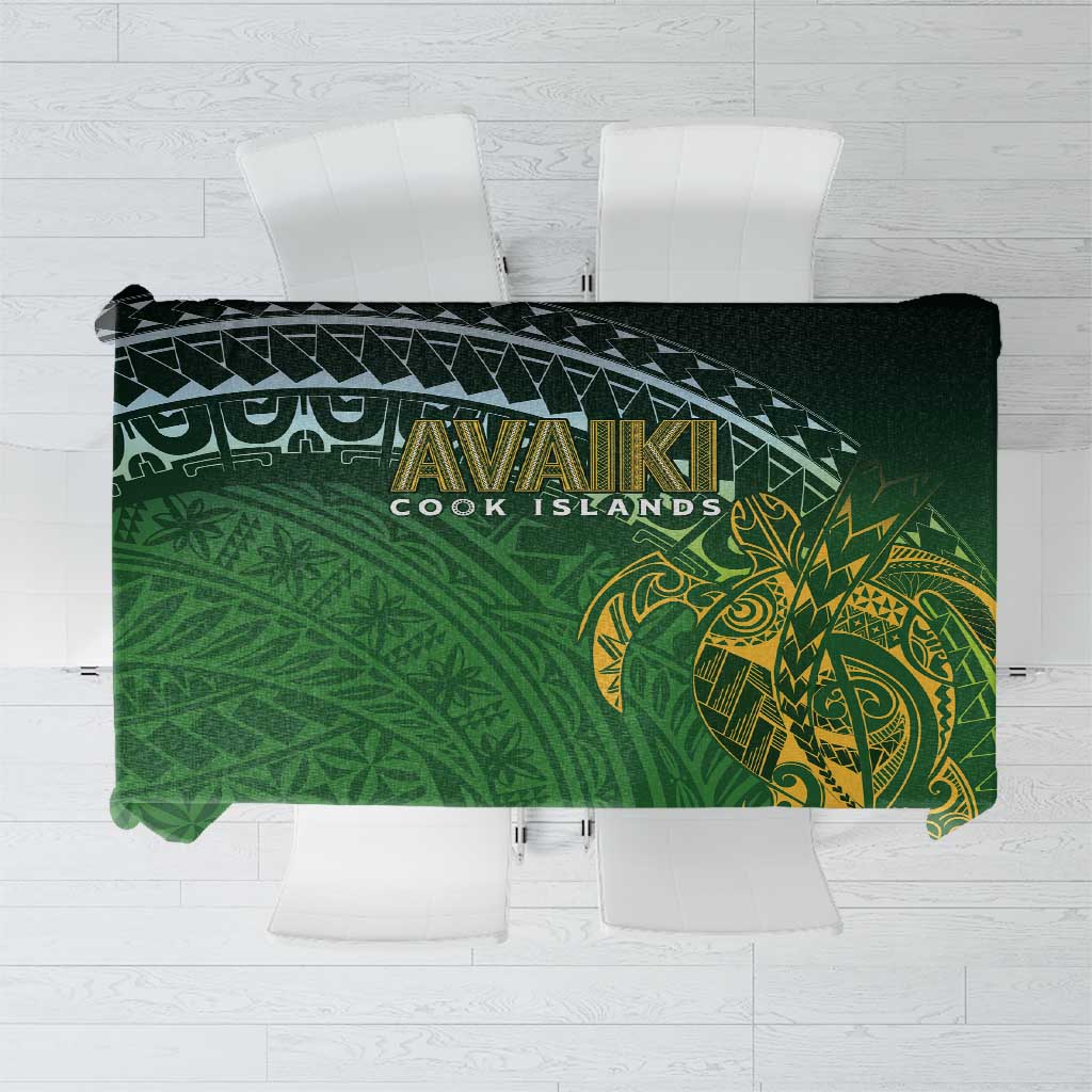 Cook Islands Rugby Kuki Avaiki Tablecloth Tribal Turtle - Aussie Hoodie