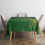 Cook Islands Rugby Kuki Avaiki Tablecloth Tribal Turtle - Aussie Hoodie
