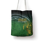 Cook Islands Rugby Kuki Avaiki Tote Bag Tribal Turtle - Aussie Hoodie