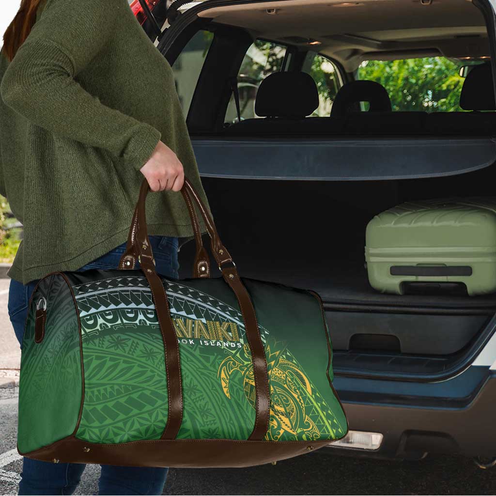 Cook Islands Rugby Kuki Avaiki Travel Bag Tribal Turtle - Aussie Hoodie