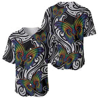 Aotearoa Takatapui Pride Baseball Jersey Rainbow Butterfly - Free To Love