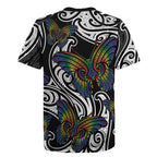 Aotearoa Takatapui Pride Rugby Jersey Rainbow Butterfly - Free To Love