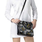 Aotearoa Takatapui Pride Shoulder Handbag Rainbow Butterfly - Free To Love