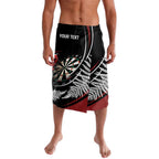 New Zealand Darts Personalised Lavalava Silver Fern Dynamic