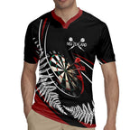 New Zealand Darts Personalised Rugby Jersey Silver Fern Dynamic