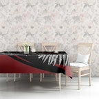 New Zealand Darts Personalised Tablecloth Silver Fern Dynamic