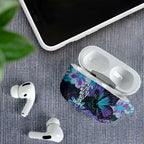 Australia Indigenous Teal Purple Contemporary Aboriginal Art AirPods Case Hope Is Real