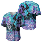 Australia Indigenous Teal Purple Contemporary Aboriginal Art Baseball Jersey Hope Is Real