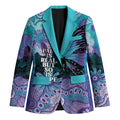 Australia Indigenous Teal Purple Contemporary Aboriginal Art Blazer Hope Is Real