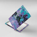 Australia Indigenous Teal Purple Contemporary Aboriginal Art Canvas Wall Art Hope Is Real
