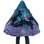 Australia Indigenous Teal Purple Contemporary Aboriginal Art Cloak Hope Is Real