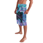 Australia Indigenous Teal Purple Contemporary Aboriginal Art Lavalava Hope Is Real