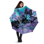 Australia Indigenous Teal Purple Contemporary Aboriginal Art Umbrella Hope Is Real