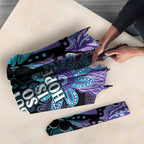 Australia Indigenous Teal Purple Contemporary Aboriginal Art Umbrella Hope Is Real