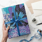 Australia Indigenous Teal Purple Contemporary Aboriginal Art Wrapping Paper Hope Is Real