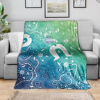 Australia Aboriginal Style Blanket World Ocean Day