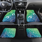 Australia Aboriginal Style Car Mats World Ocean Day