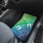 Australia Aboriginal Style Car Mats World Ocean Day
