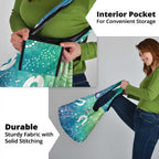 Australia Aboriginal Style Grocery Bag World Ocean Day