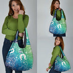 Australia Aboriginal Style Grocery Bag World Ocean Day