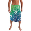 Australia Aboriginal Style Lavalava World Ocean Day