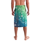 Australia Aboriginal Style Lavalava World Ocean Day