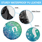Australia Aboriginal Style Spare Tire Cover World Ocean Day