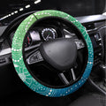 Australia Aboriginal Style Steering Wheel Cover World Ocean Day