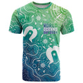 Australia Aboriginal Style T Shirt World Ocean Day