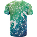 Australia Aboriginal Style T Shirt World Ocean Day
