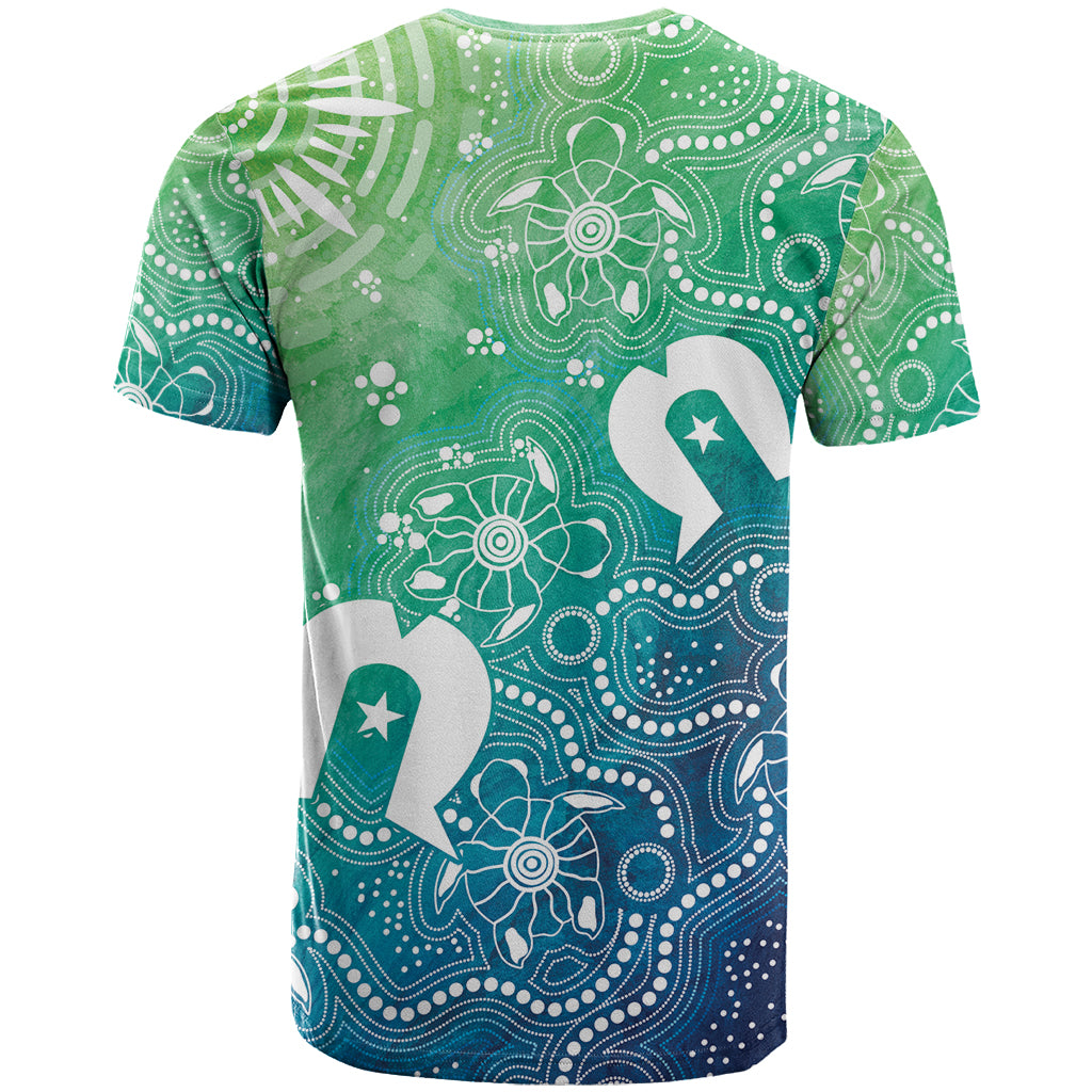 Australia Aboriginal Style T Shirt World Ocean Day