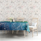 Australia Aboriginal Style Tablecloth World Ocean Day