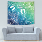 Australia Aboriginal Style Tapestry World Ocean Day