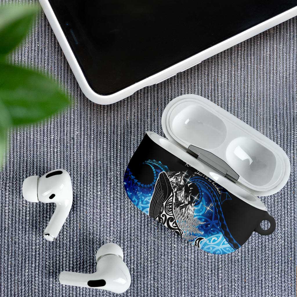 Maori Matariki Te Araroa Paikea Starry AirPods Case Tangaroa Whakatauki