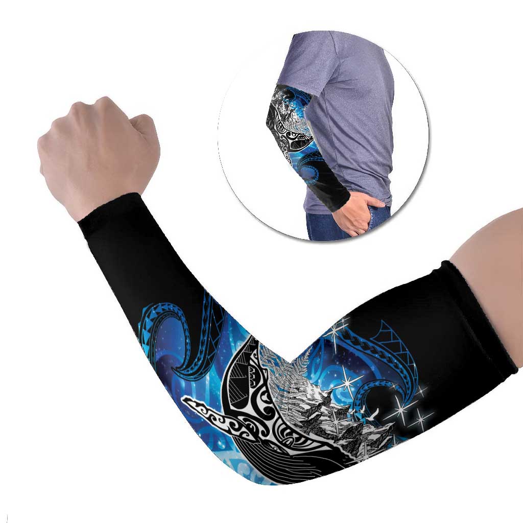 Maori Matariki Te Araroa Paikea Starry Arm Sleeves Tangaroa Whakatauki