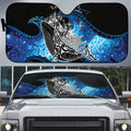 Maori Matariki Te Araroa Paikea Starry Auto Sun Shade Tangaroa Whakatauki