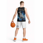Maori Matariki Te Araroa Paikea Starry Basketball Jersey Tangaroa Whakatauki