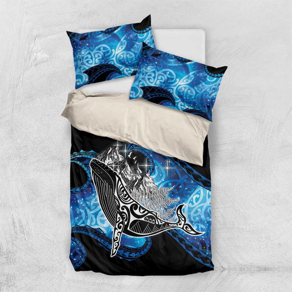 Maori Matariki Te Araroa Paikea Starry Bedding Set Tangaroa Whakatauki