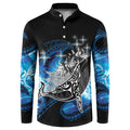 Maori Matariki Te Araroa Paikea Starry Button Sweatshirt Tangaroa Whakatauki