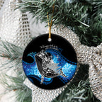 Maori Matariki Te Araroa Paikea Starry Ceramic Ornament Tangaroa Whakatauki