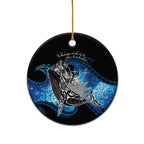 Maori Matariki Te Araroa Paikea Starry Ceramic Ornament Tangaroa Whakatauki
