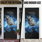 Maori Matariki Te Araroa Paikea Starry Door Cover Tangaroa Whakatauki