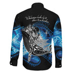 Maori Matariki Te Araroa Paikea Starry Family Matching Mermaid Dress and Hawaiian Shirt Tangaroa Whakatauki