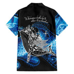 Maori Matariki Te Araroa Paikea Starry Family Matching Puletasi and Hawaiian Shirt Tangaroa Whakatauki