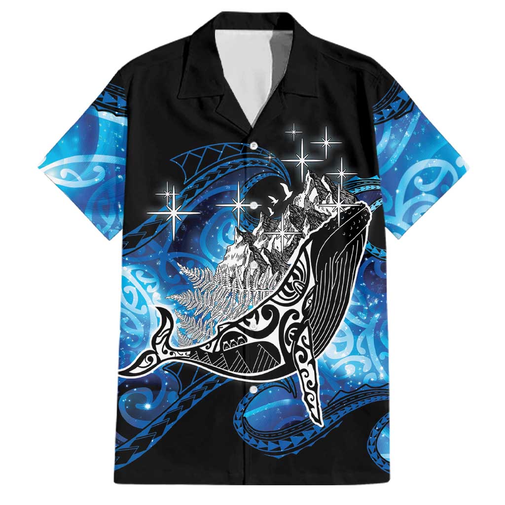 Maori Matariki Te Araroa Paikea Starry Family Matching Summer Maxi Dress and Hawaiian Shirt Tangaroa Whakatauki