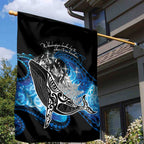 Maori Matariki Te Araroa Paikea Starry Garden Flag Tangaroa Whakatauki