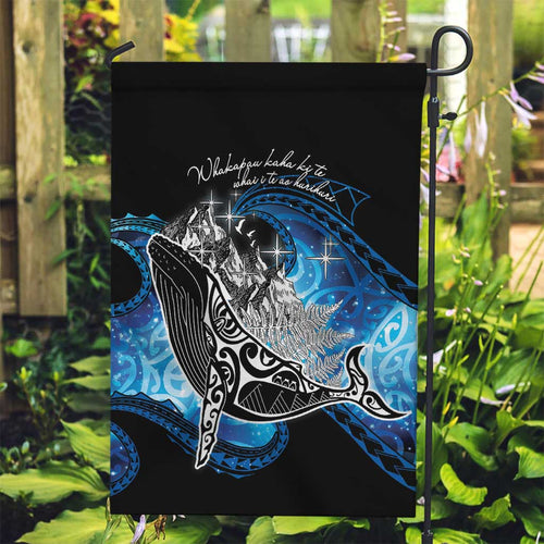 Maori Matariki Te Araroa Paikea Starry Garden Flag Tangaroa Whakatauki