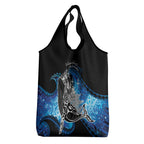 Maori Matariki Te Araroa Paikea Starry Grocery Bag Tangaroa Whakatauki