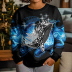 Maori Matariki Te Araroa Paikea Starry Kid Ugly Christmas Sweater Tangaroa Whakatauki