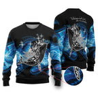 Maori Matariki Te Araroa Paikea Starry Ugly Christmas Sweater Tangaroa Whakatauki